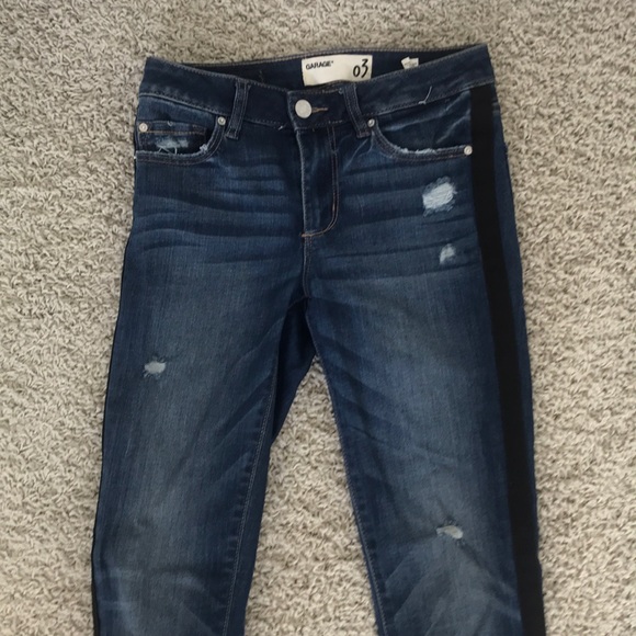 Jeans. With black stripe - Picture 2 of 2